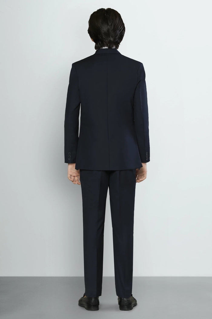 Navy Blue 3-Piece Formal Suiting for Boys