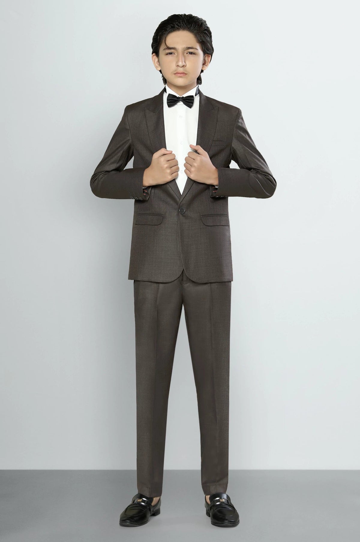 Brown Suiting for Boys
