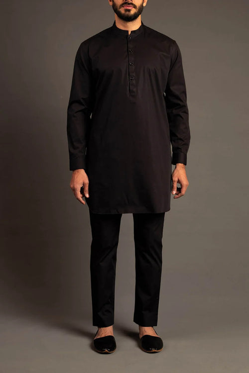 KURTA TROUSER BLACK