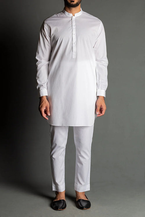 KURTA TROUSER WHITE
