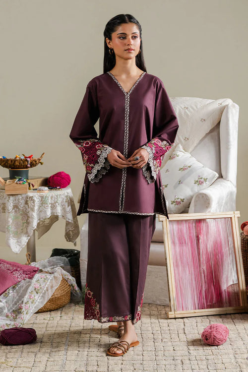 ORCHID SMOKE-2PC (SHIRT & TROUSER)