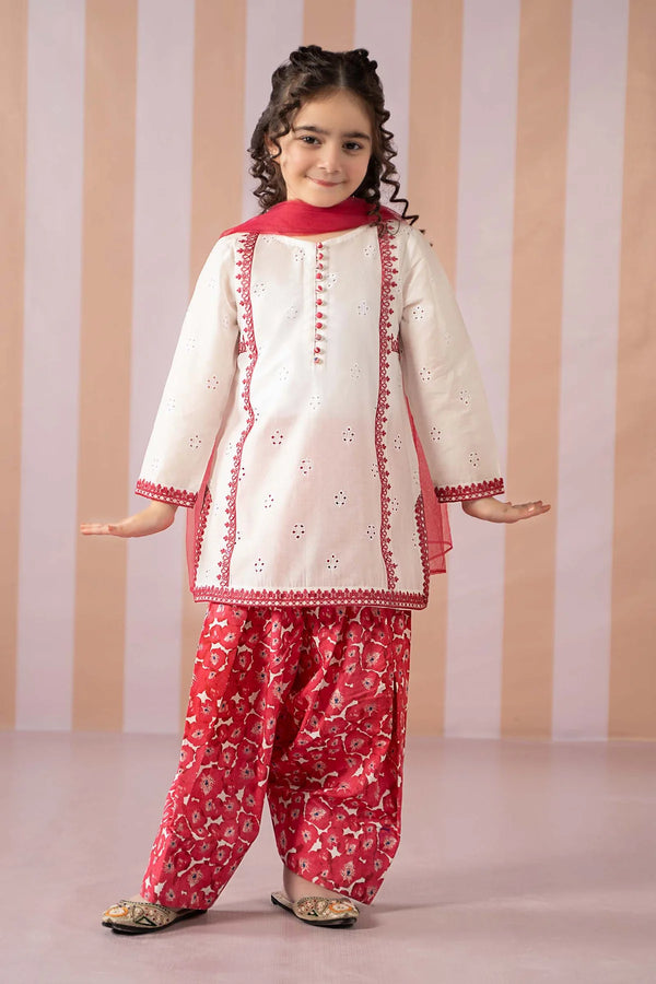 3 Piece Embroidered Lawn Suit