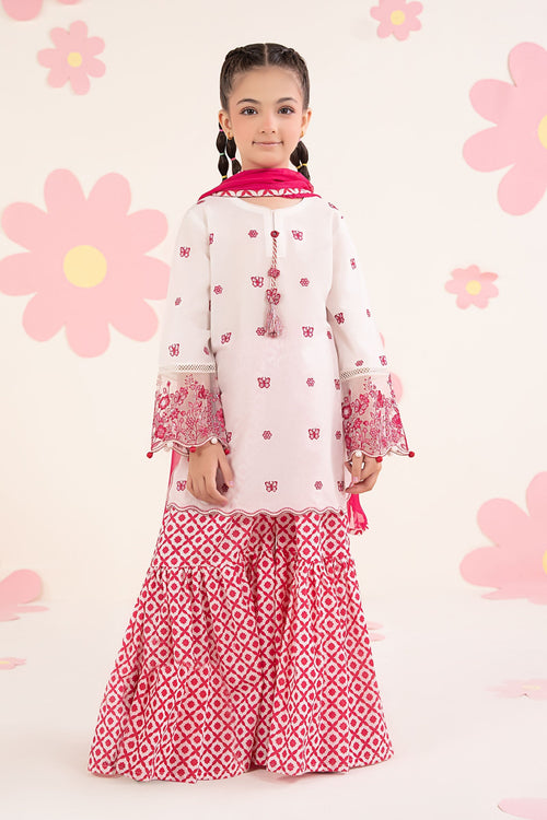 3 Piece Embroidered Lawn Suit