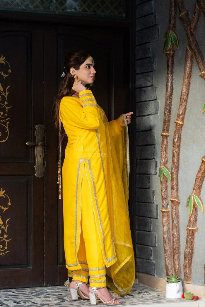 Yellow Mayoun Outfit