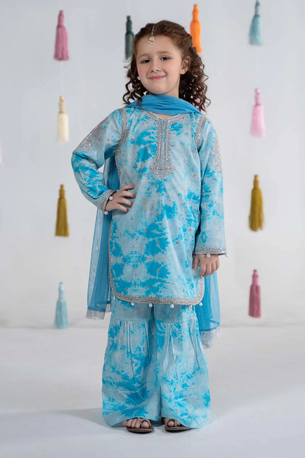 3 PIECE PRINTED LAWN SUIT | MKD-EA24-20