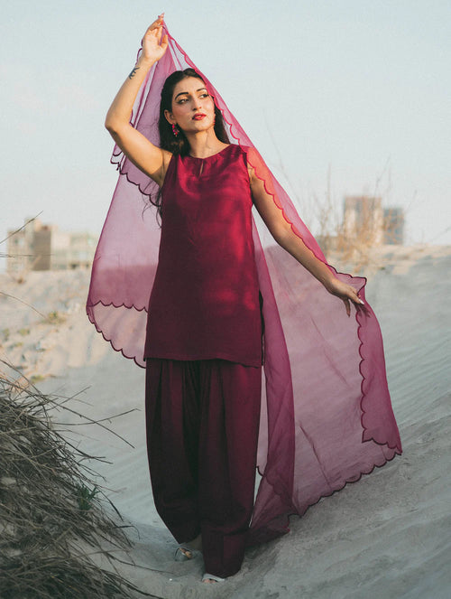 Beauty Queen - with Farshi Shalwar - 3 Piece