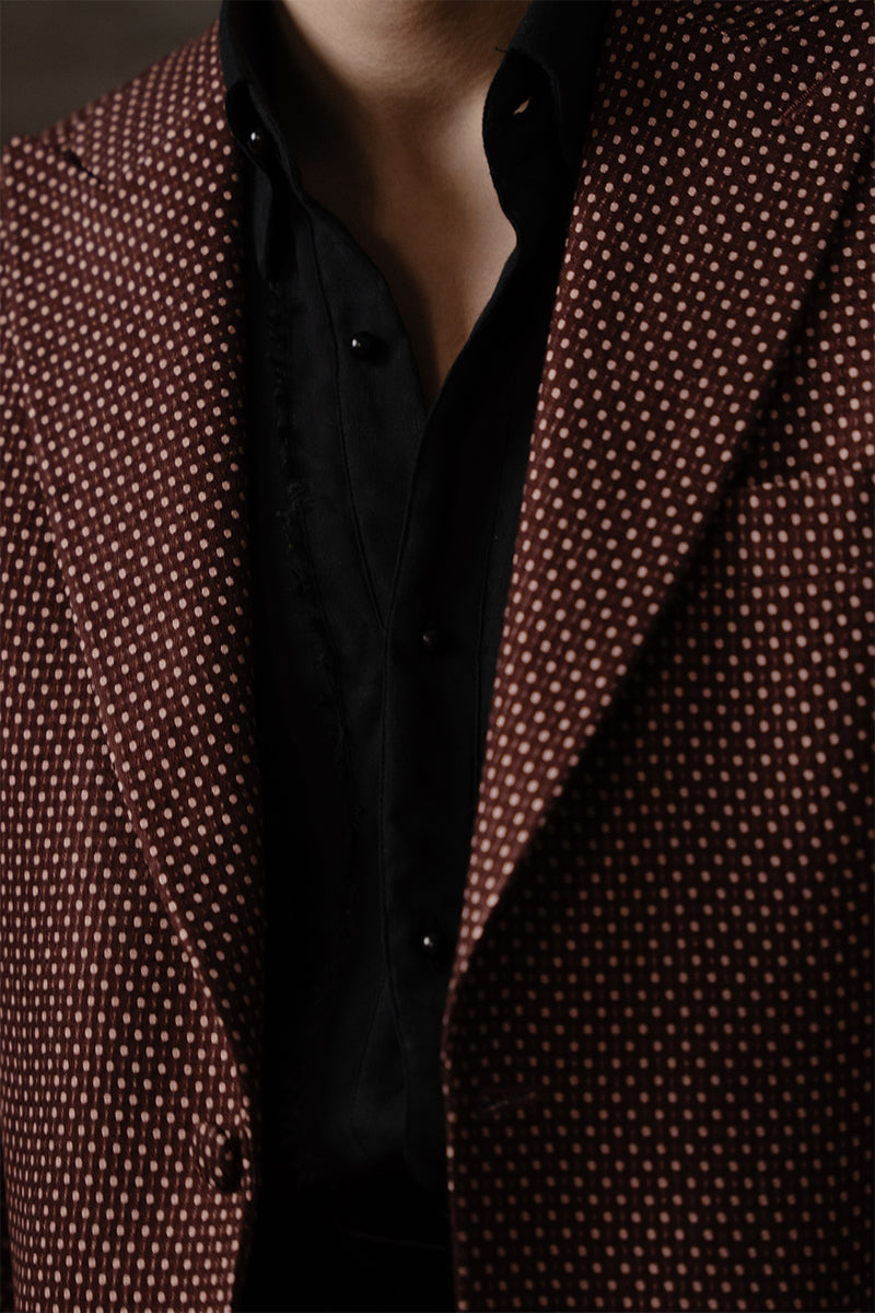 Burgundy Suit