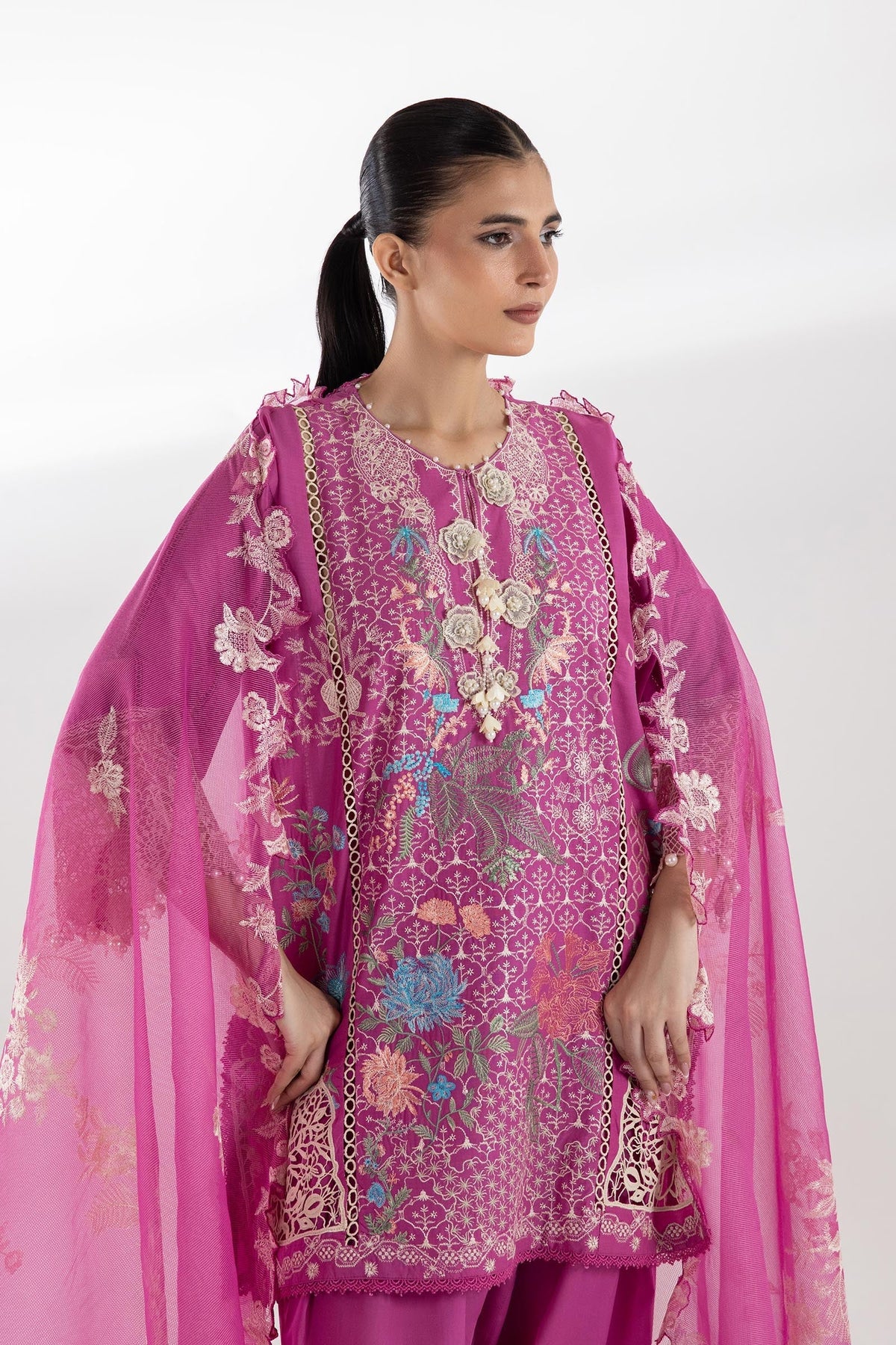 Purple Luxury Lawn Suit