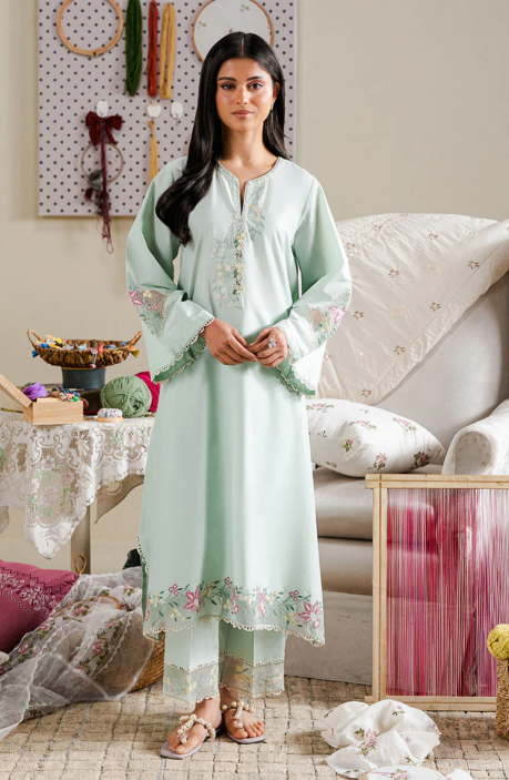 MINT BREEZE-2PC (SHIRT & TROUSER)