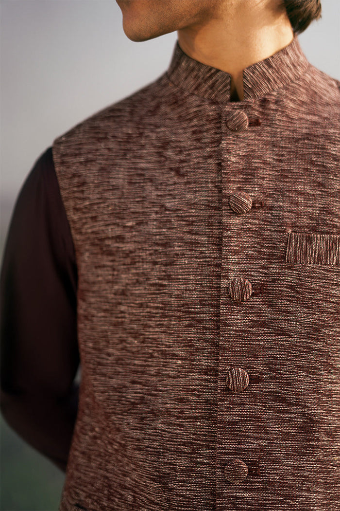 Plum Waistcoat