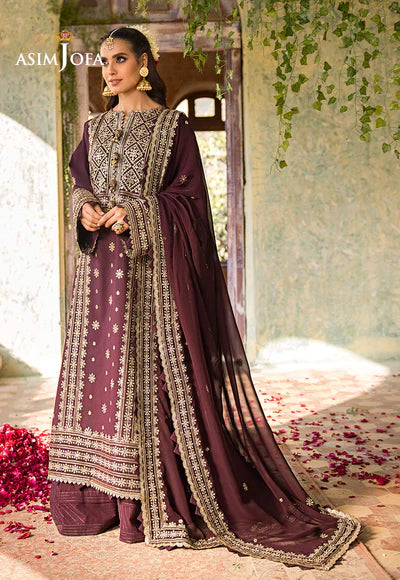 AJLR-08 EMBROIDERED LAWN 3 PCS