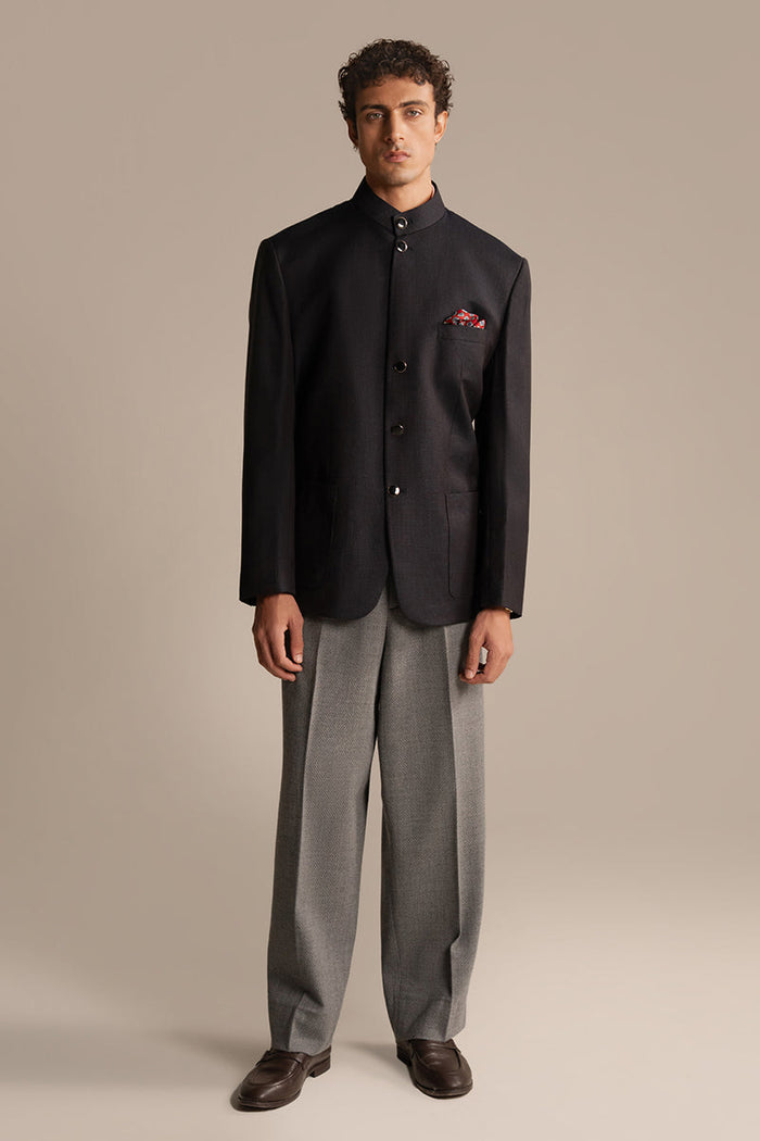 Ebony Black Prince Jacket
