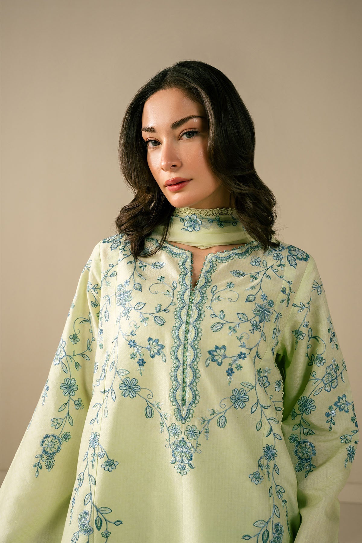 Minty - 3 Piece Jacquard RTW