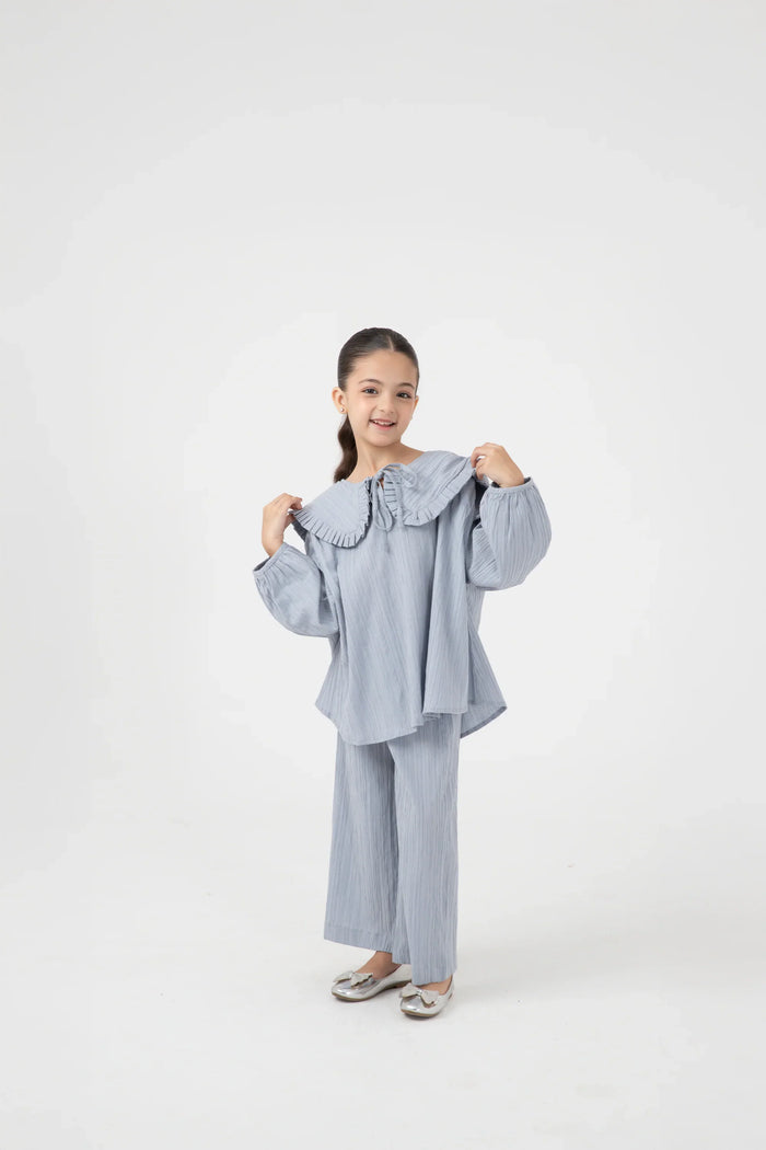 Grey Mist Cotton Co-ord Set