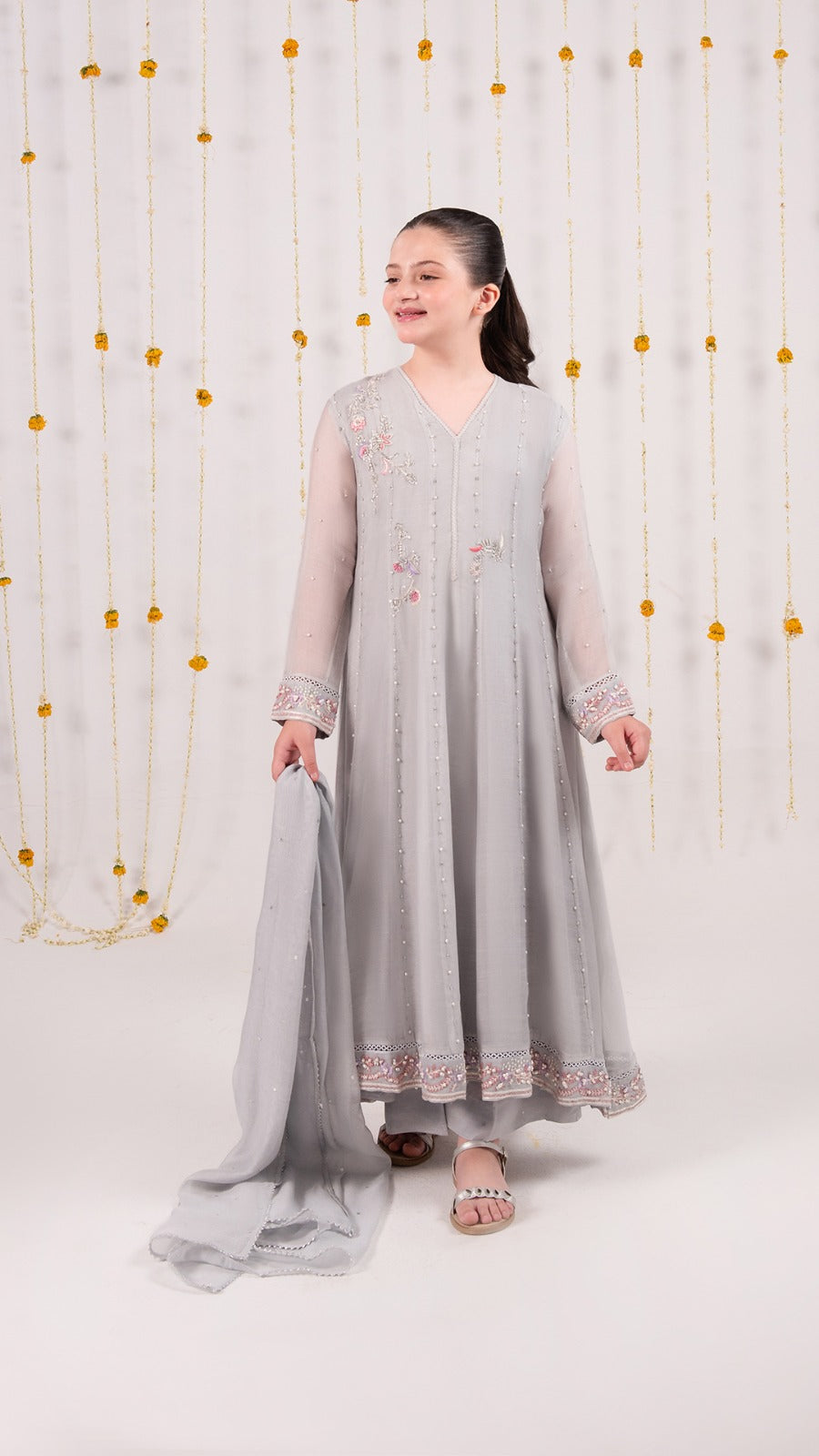 Cotton Net Festive Suit