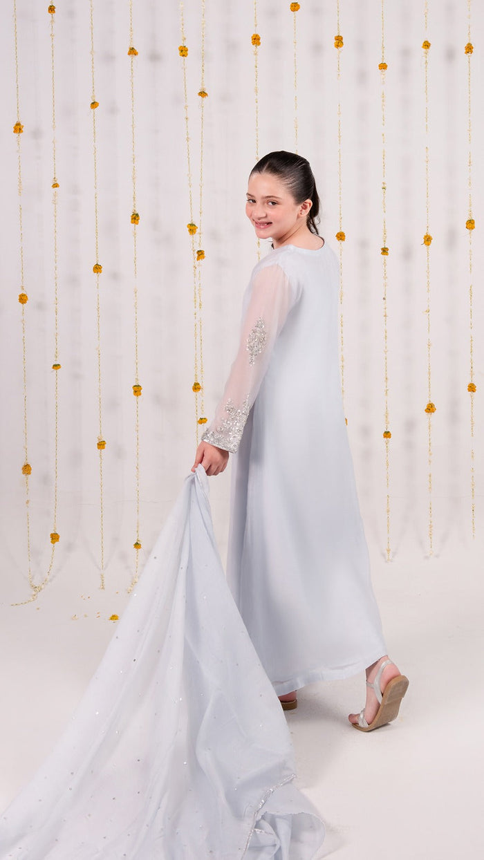 Cotton Net Festive Suit