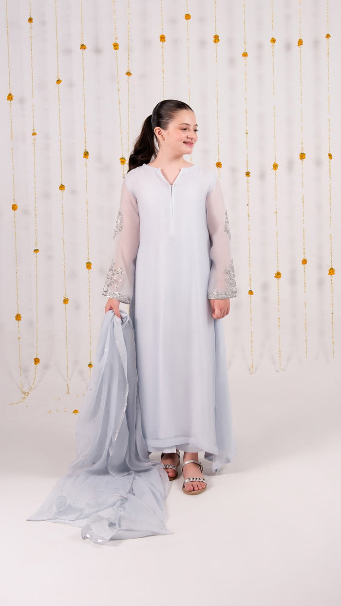 Cotton Net Festive Suit