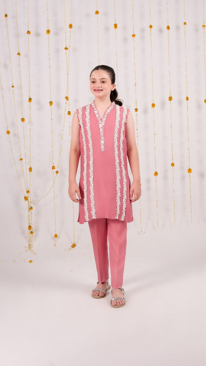 Cotton Net Festive Suit