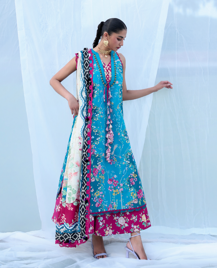 Zariyah – 3 Piece Printed Lawn