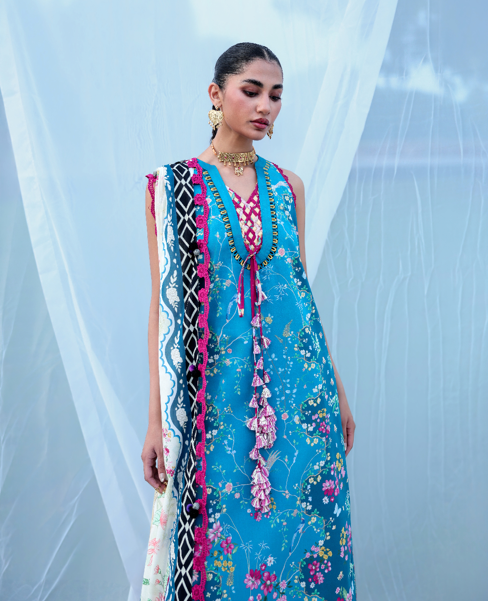 Zariyah – 3 Piece Printed Lawn