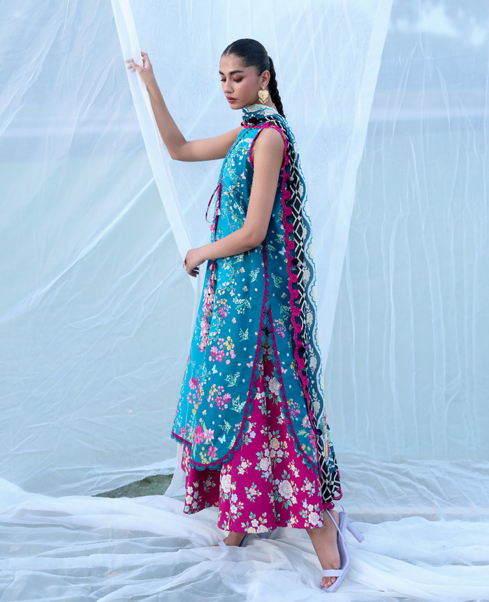 Zariyah – 3 Piece Printed Lawn
