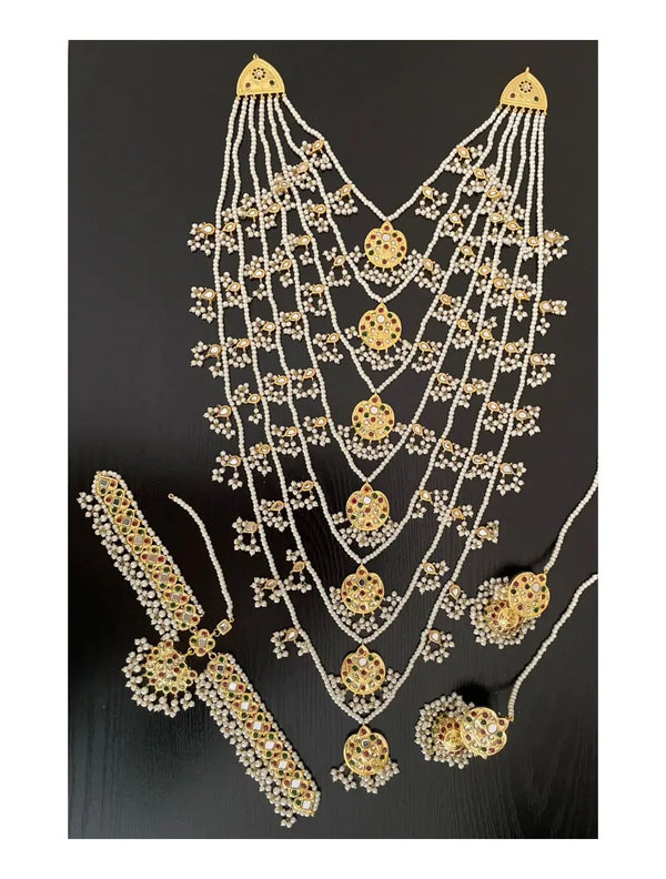 Multi Layered Kundan Necklace