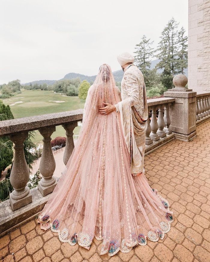 Ruby  Pari Bridal Veil