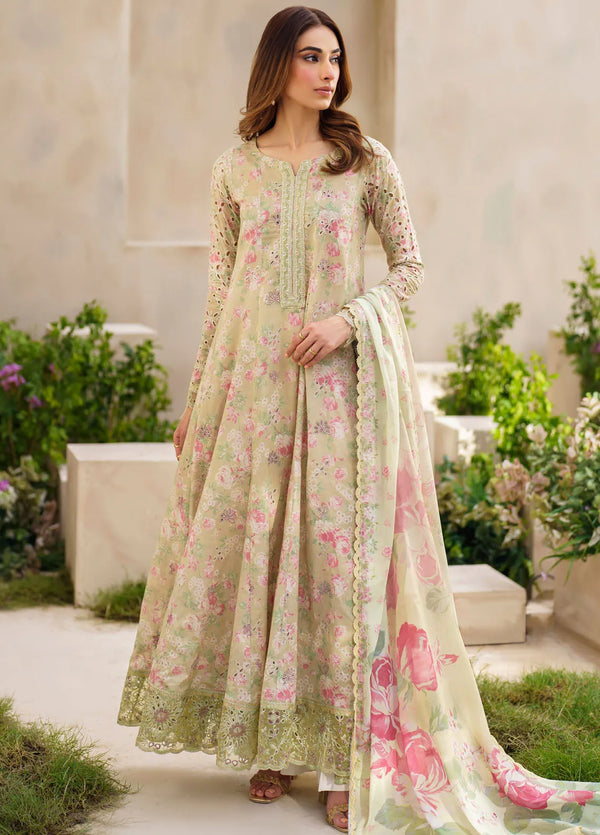 Embroidered Lawn Suit Unstitched 3 Piece IZ24F SFL-05 Radiance - Festive Collection