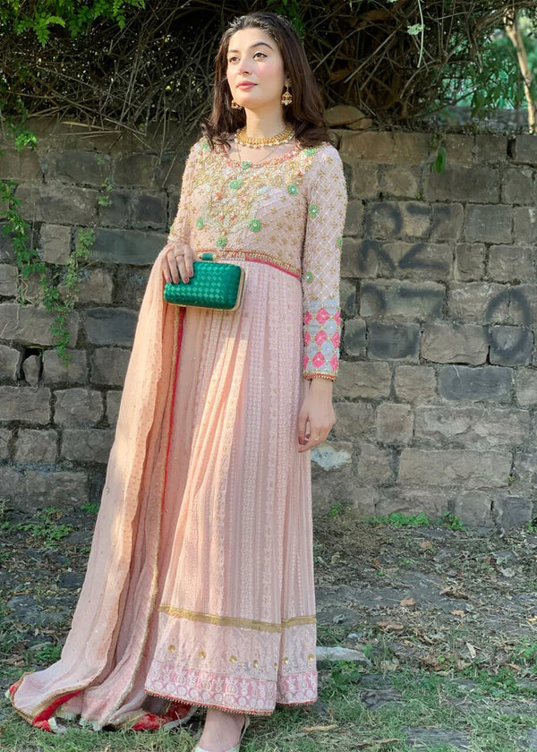 Pink Anarkali