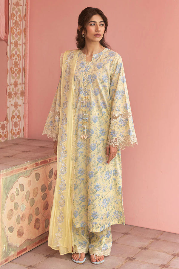 SUNSHINE DREAM-3PC PRINTED LAWN SUIT