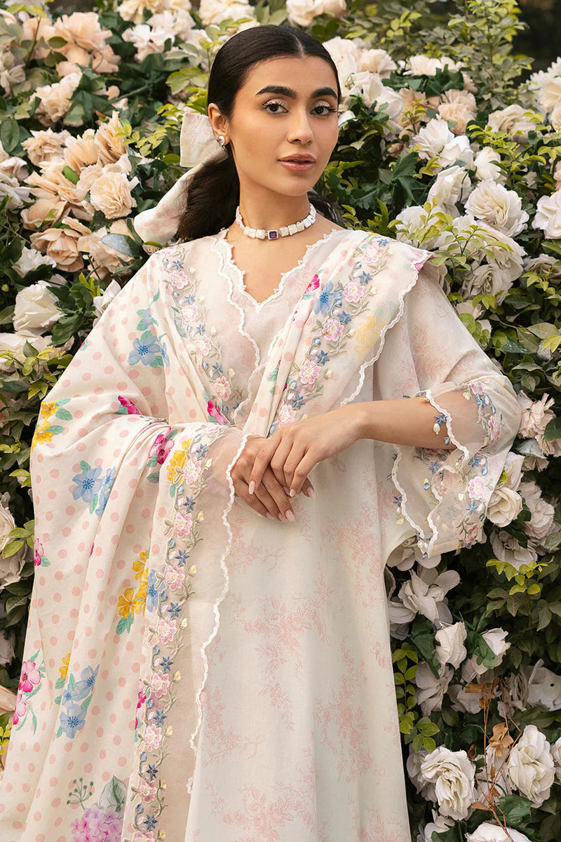 PASTEL BLOOM-3PC PRINTED LAWN SUIT