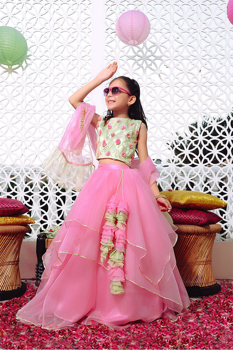 Gott Work Embroidered Lehenga Choli