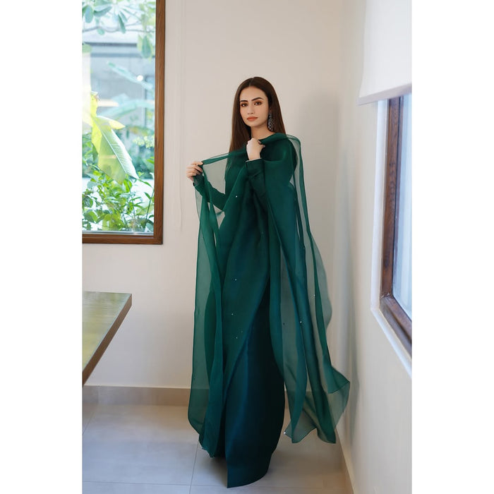 Green Farshi Shalwar