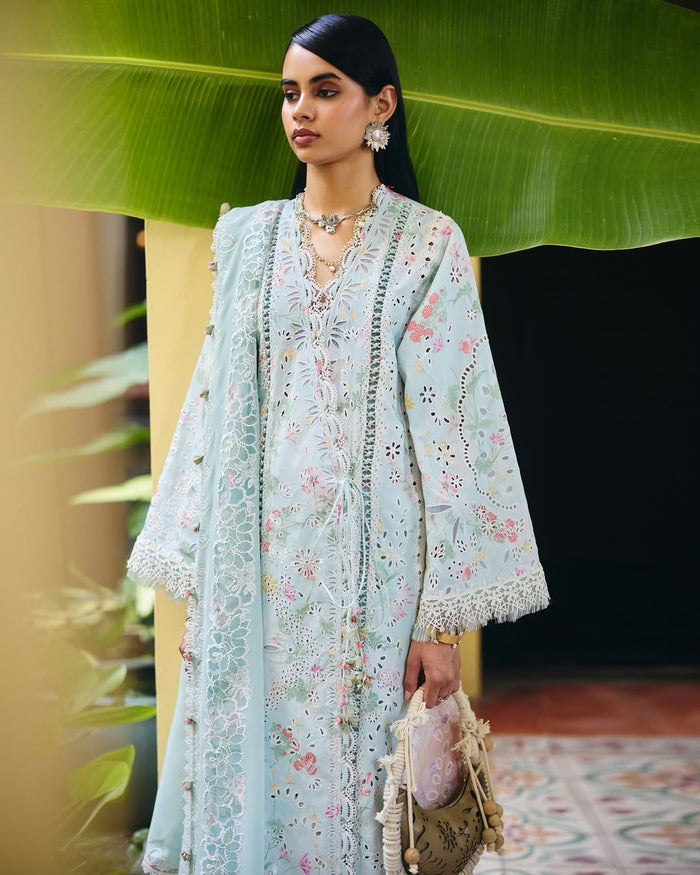 Reeva Stitched 3-Piece Lawn Suit – Ready to Ship USA | Suffuse Summer Pret 2026