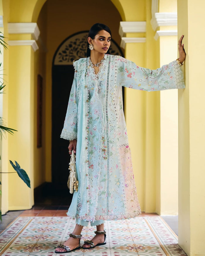 Reeva Stitched 3-Piece Lawn Suit – Ready to Ship USA | Suffuse Summer Pret 2026
