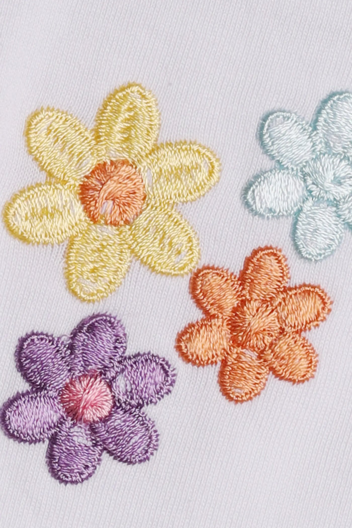 Snow Daisy Emboidered Co-ord Set