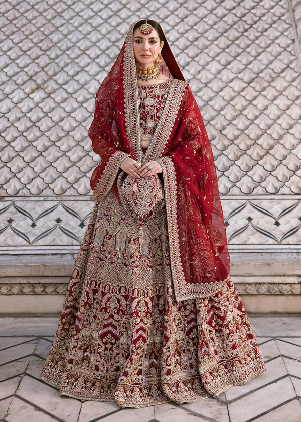 Red Choli, Lehenga, Dupatta