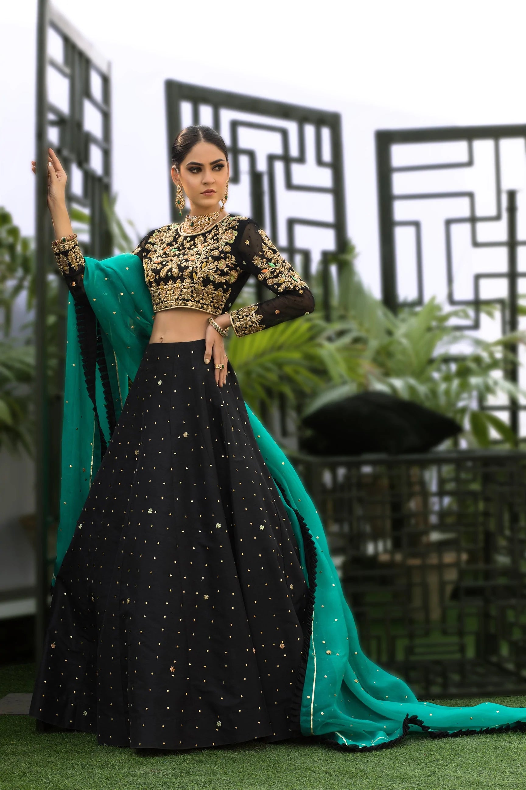 Black Lenga Choli