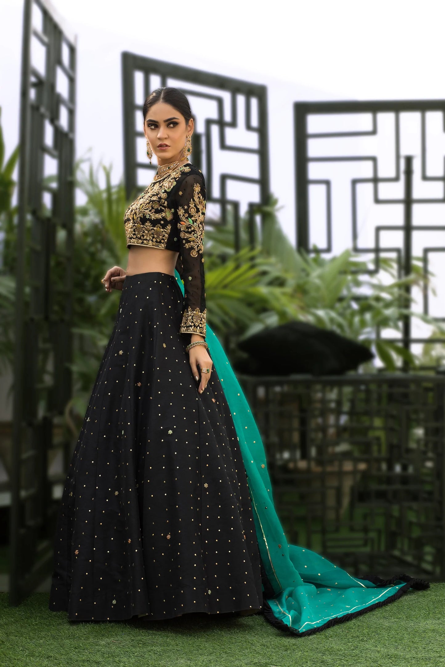 Black Lenga Choli