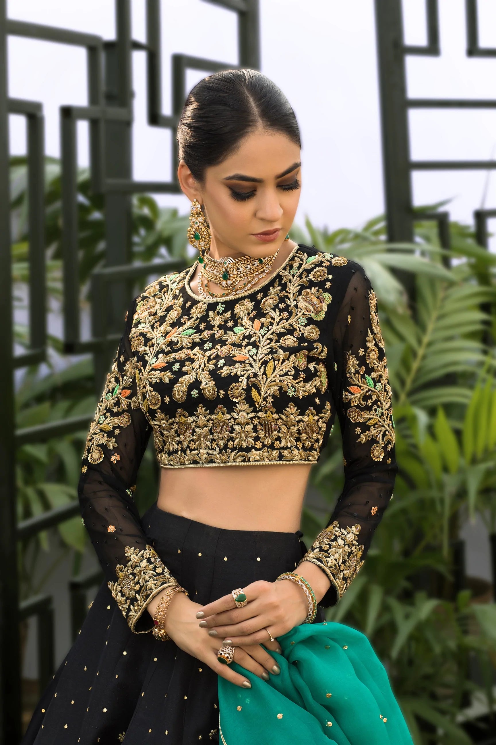 Black Lenga Choli