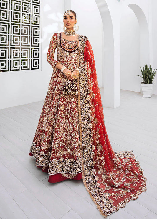 Pakistani Bridal Gown Lehenga Style