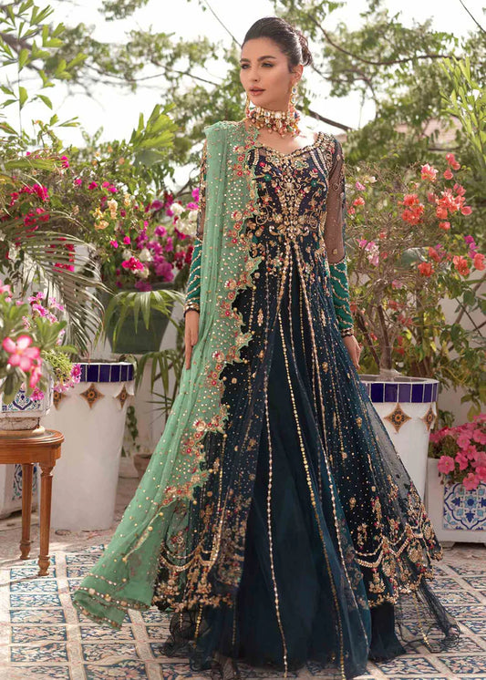 HEAVILY EMBELLISHED LONG PESHWAS