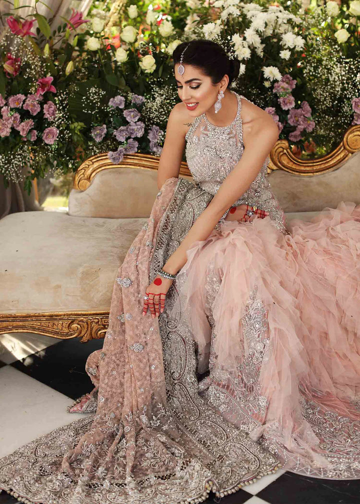 Pakistani Bridal Gown Dusty pink