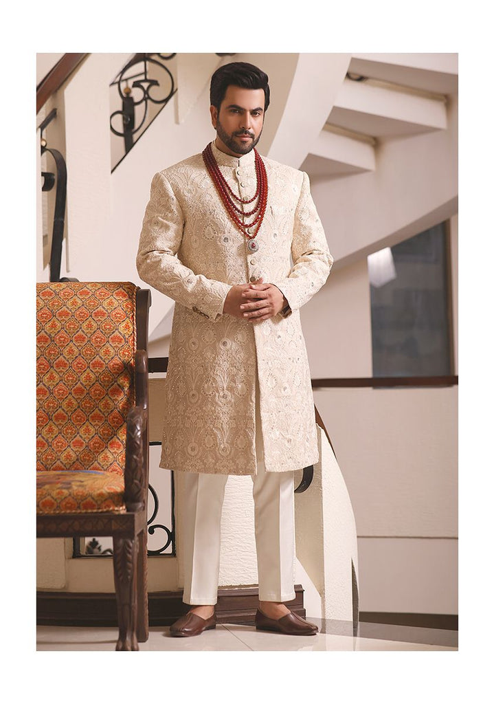 Cotton sherwani outlet for groom