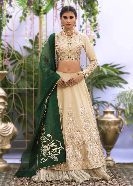 IVORY AND JADE LENGA CHOLI