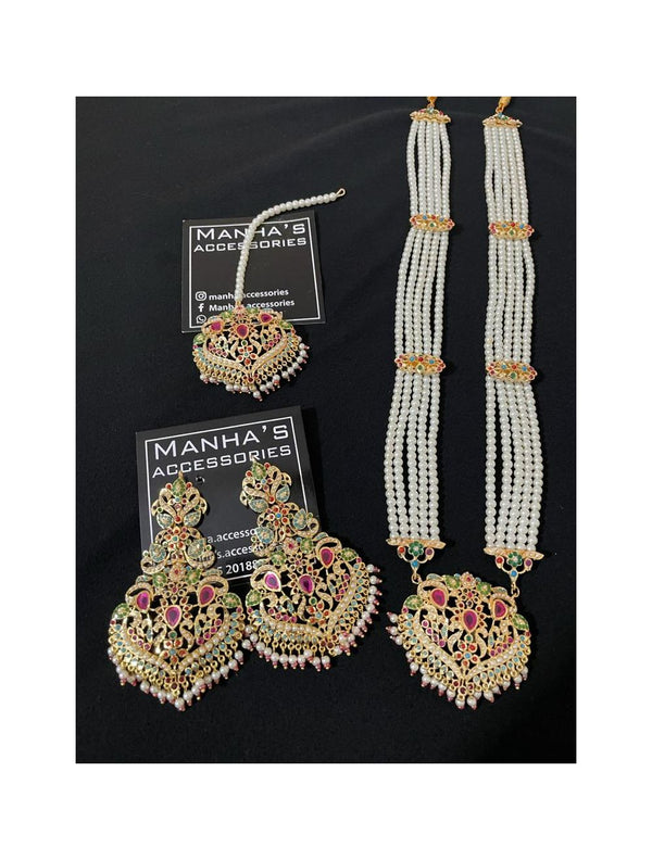 ETHNIC NAURATAN MALA SET