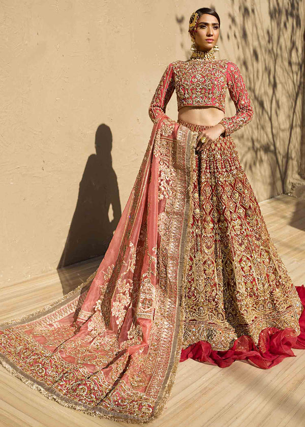 Wedding Lehenga Choli Dupatta Pakistani Bridal Dress