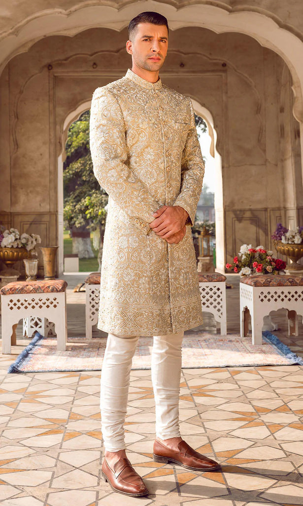 Elegant Pakistani Groom Wear Sherwani Perth Australia Mens Boutique Online