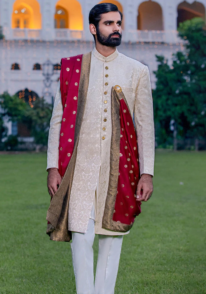 Plain sherwani hot sale for groom