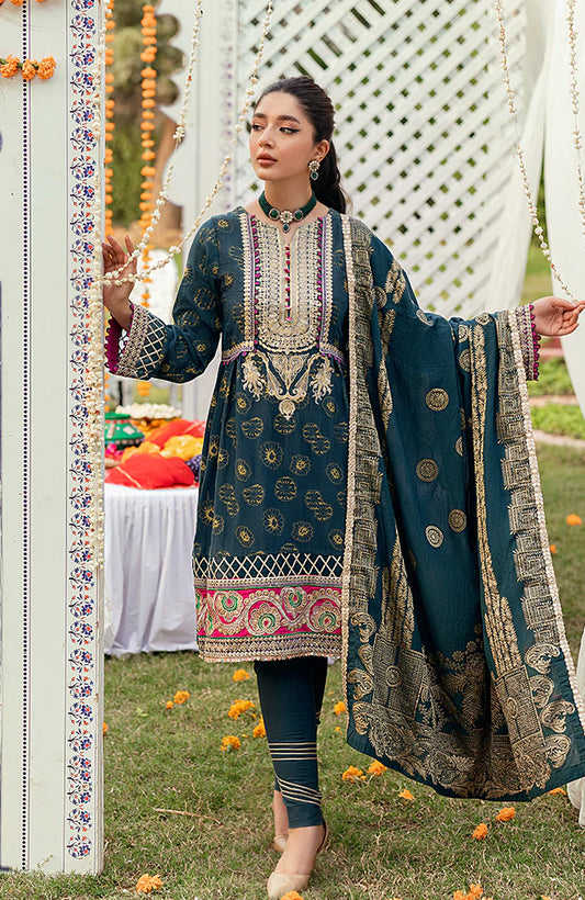 سُنہری شام 'Luxury Jacquard Series'22 SSLJS-22-06